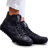 Damen Big Star Hochhackige Turnschuhe Schwarz GG274069 37 Produktbild-Vorschau 5