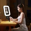 Verstellbare LED Ringlampe, Wiederaufladbares Handy Produktbild-Vorschau 9