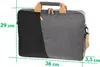 Laptop-Tasche "Florenz", bis 34 cm (13,3"), Schwarz/Grau Produktbild-Vorschau 7