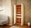 Mehrzweckschrank mit 8 Fächern Besenschrank Produktbild-Vorschau 2