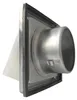 Edelstahl Ø 150 mm Lüftungsgitter Ablufthaube Produktbild-Vorschau 3