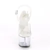 SKY-308N-RBH Damen Sandale von Pleaser, Transparent EU 36, Produktbild-Vorschau 2