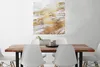 MuchoWow® Poster Marmor - Muster - Gold - Weiß 75x75 cm - Produktbild-Vorschau 2