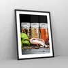 Gerahmtes Poster - Schwarzer Rahmen - Gewürze Knoblauch Produktbild-Vorschau 8