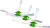 Three side brushes for a robot vacuum cleaner, arranged diagonally on a white background. Anteprima dell’immagine prodotto