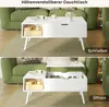 WOLTU Couchtisch höhenverstellbar, mit Stauraum, Produktbild-Vorschau 8