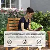 2-Sitzer Gartenbank aus Holz, UV-beständig mit Produktbild-Vorschau 6