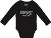 Huuraa Baby Body Hiddensee verliebt 68 Black  Baumwolle Produktbild-Vorschau 1