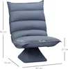Sessel 839-430V00GY, Bodensessel, verstellbare Rückenlehne, Produktbild-Vorschau 2