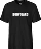 Huuraa Herren T-Shirt Bodyguard Schriftzug S Black Bio Produktbild-Vorschau 2