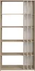 Bibliothèque Bloom-183cm-4 étagères-chêne japonais Voir les images du produit 4