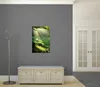 Wallario Poster - Sonnenstrahlen im Wald, Kunstdruck Größe: Produktbild-Vorschau 2