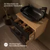 Planetmöbel LUX Badmöbel-Set Waschtisch mit Unterschrank Produktbild-Vorschau 4