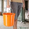 KADAX Wiadro Wiaderko Budowlane 12L 25kg mocne 3szt. Podgląd zdjęcia produktu 2
