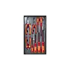 A set of tools neatly arranged in a tray. Voir les images du produit