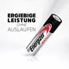 A single Energizer MAX battery is shown at an angle against a white and gray background with concentric circles. Anteprima dell’immagine prodotto