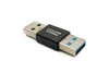 SYSTEM-S Adattatore USB 3.0 tipo A da spina a cavo nero Anteprima dell’immagine prodotto 4