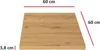 Küchen Arbeitsplatte 60 cm 38 mm Küchenzeile Küchenblock Produktbild-Vorschau 1