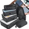 Set de voyage de 7 organiseurs de valise imperméables, Voir les images du produit 5