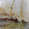 Goldkette Schlangenkette Länge 50cm - Breite 1,4mm - 333-8 Produktbild-Vorschau 6