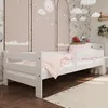 Łóżko dziecięce Oli z barierką i stelażem | 160x80 cm | Podgląd zdjęcia produktu 1