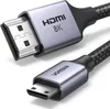 Ugreen Mini-HDMI-auf-HDMI-2.1-Kabel, 8K, 1 m - Grau Produktbild-Vorschau 5