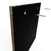 Kleiderhaken Holz Eiche Schwarz – Wandgarderobe Paneel Produktbild-Vorschau 10