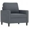 A dark gray armchair is shown against a white background. Produktbild-Vorschau