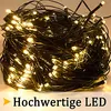 A tangled mass of warm white LED string lights. Náhled obrázku produktu