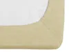 A close-up view of the corner of a fitted sheet, showing the texture of the fabric and the stitching. Náhľad obrázku produktu