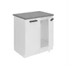 Belini Unterschrank Küche, Spülenunterschrank 80 cm Breite. Produktbild-Vorschau 2