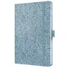 SIGEL JN353 Notizbuch Jolie - Blue Monstera - liniert - ca. Produktbild-Vorschau 4