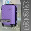Xonic Design Reisekoffer mit Rollen 360° - ABS Produktbild-Vorschau 2