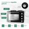 Emerio Minioven – 2 Kookplaten – 90–230 °C – Boven- en Productafbeelding-voorbeeld 4