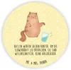 Mr. & Mrs. Panda Rund Magnet Katze Wasserglas - Gelb Produktbild-Vorschau 1