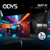 ODYS Q27-X LED-Monitor  (A - G) 68.6 cm (27 Zoll) 2560 x Produktbild-Vorschau 5