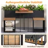 COSTWAY Gartenmöbel Set mit Hochbeet, Kräuterbeet mit Produktbild-Vorschau 8