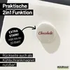Huuraa Magnet Chocoholic Schriftzug 59mm Kühlschrankmagnet Produktbild-Vorschau 3