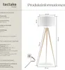 tectake® Stehleuchte Lunaris Dreibeingestell aus Stahl, 60 Produktbild-Vorschau 5