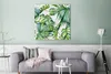 MuchoWow® - Leinwandbilder - Monstera - Muster - Aquarell - Produktbild-Vorschau 2