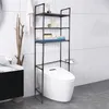 Badregal Toilettenregal 3-Tiers Standregal Metall Produktbild-Vorschau 2