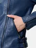 Giacca da donna in pelle Tazzio F523 (blu navy, M) Anteprima dell’immagine prodotto 6