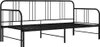 vidaXL Tagesbett Ausziehbar Schwarz Metall 90x200 cm -  Produktbild-Vorschau 3