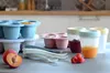 Beaba Multiportions aus Silikon 6 x 90 ml windisches blau; Produktbild-Vorschau 9