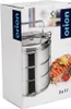 Portapranzo in acciaio inox con 3 contenitori Anteprima dell’immagine prodotto 10