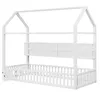 Flieks Kinderbett Hausbett 90x200cm ohne Lattenrost, Produktbild-Vorschau 10