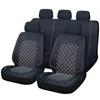 A set of car seat covers arranged in a studio setting. Produktbild-Vorschau