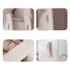 Collage of close-up shots of a children's bed with a slide and ladder, showing details of the construction and bedding. Produktbild-Vorschau