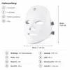 Masque LED pour le visage et le cou, 7 couleurs, batterie Voir les images du produit 5