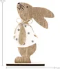 Oblique Unique Holz Hase Aufsteller Deko Osterhase Produktbild-Vorschau 2